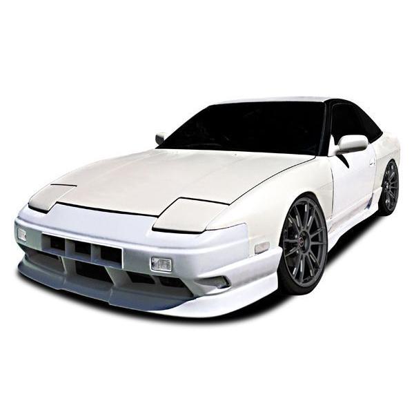 180SX 前期 純正形状 フロント バンパー CA18 FRP 180SX用 前期純正形状ノーマルフロントバンパー- Super Made