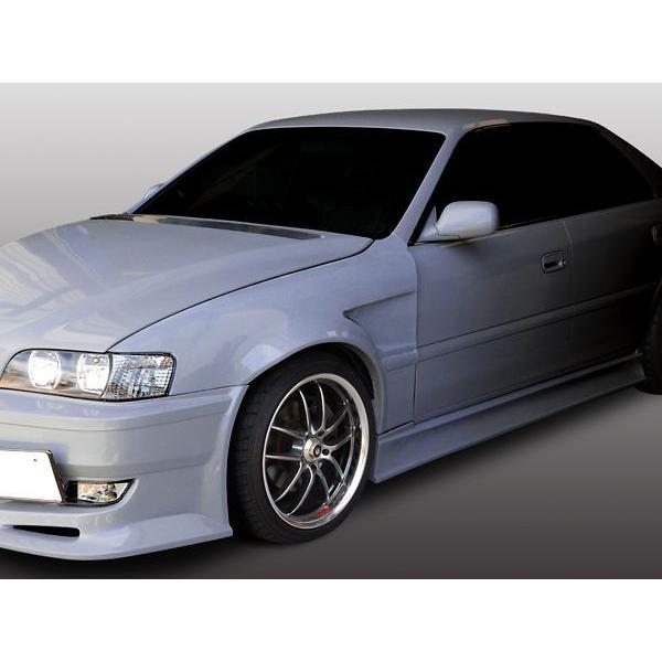 100系チェイサーフロントフェンダー右です チェイサー JZX100 フロントフェンダー 前期 後期 FRP 未塗装 社外品
