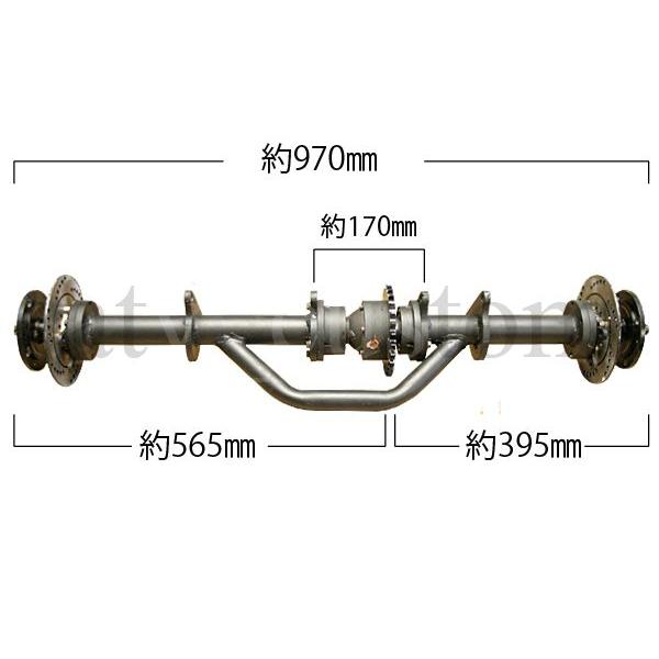 Cl749 中華トライク リア アクスルシャフト デフ付 530 28t Buyee Buyee 日本の通販商品 オークションの代理入札 代理購入