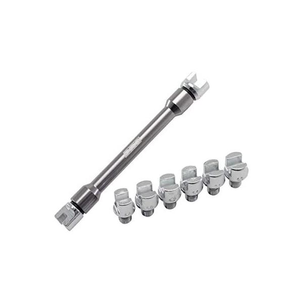 DRC(ディーアールシー) スポークレンチ ミニ 4.0/4.4/5.0/5.2/5.6/5.8/6.0/6.2mm チタンカラー