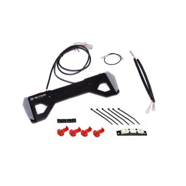 アクティブ LEDナンバーサイドウインカー コンパクト ホワイトレンズ 汎用 品番：30100078