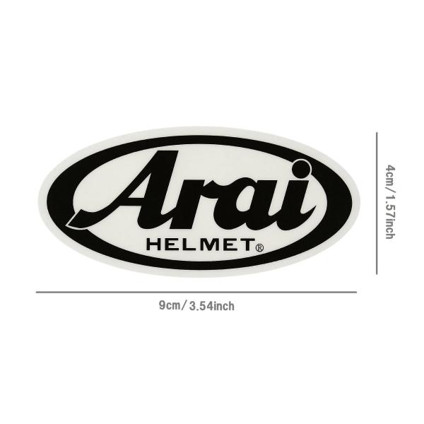 アライヘルメット純正(Arai) ステッカー 塗装用アプリ付き (9X4) 1593 (旧品番:1593) 121593