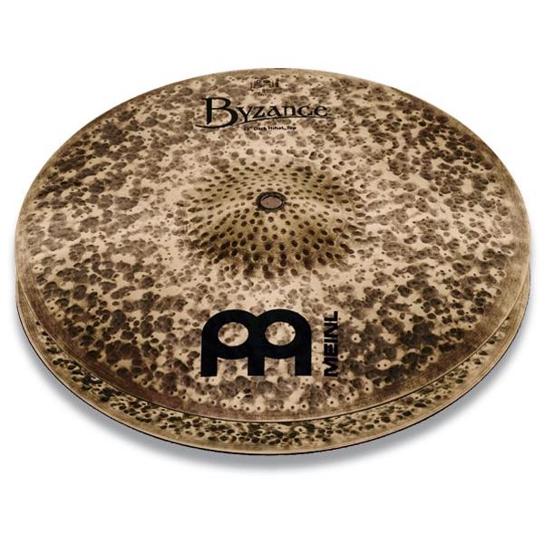 MEINL マイネル Byzance Dark シリーズ ハイハットシンバル 14 Hihat ペア B14DAH 【国内正規品】