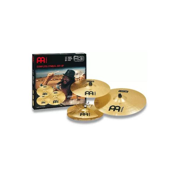 MEINL マイネル HCS シリーズ シンバルセット Complete Cymbal Set-up 14Hihat/16Crash/20Ride HCS 141620 【国内正規品】