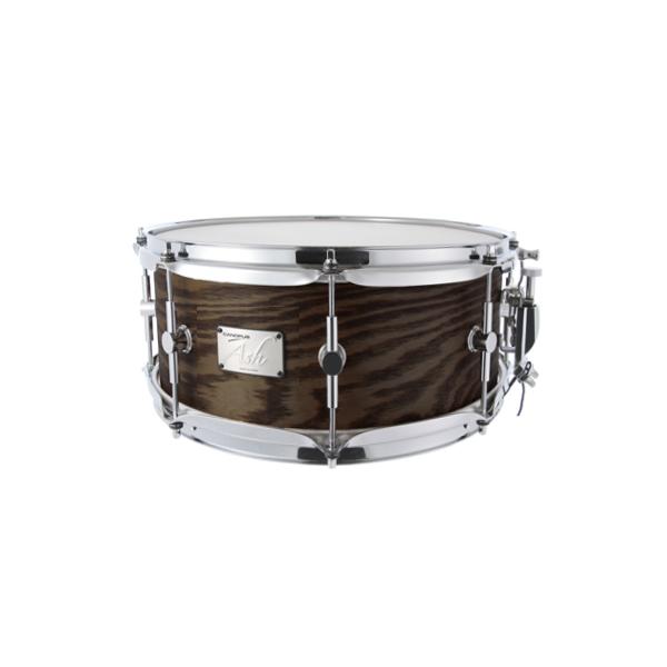 ASH Snare Drum 6.5x14 Blackish Ash Oil