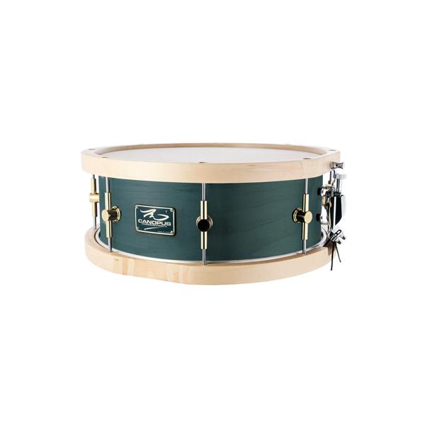 Oil Finished Snare ウッドフープ仕様 14x5.5 Black Olive Oil