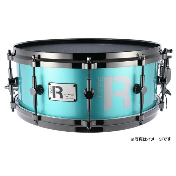 TYPE R スネアドラム 6.5x14 DH仕様 Turquoise Metallic