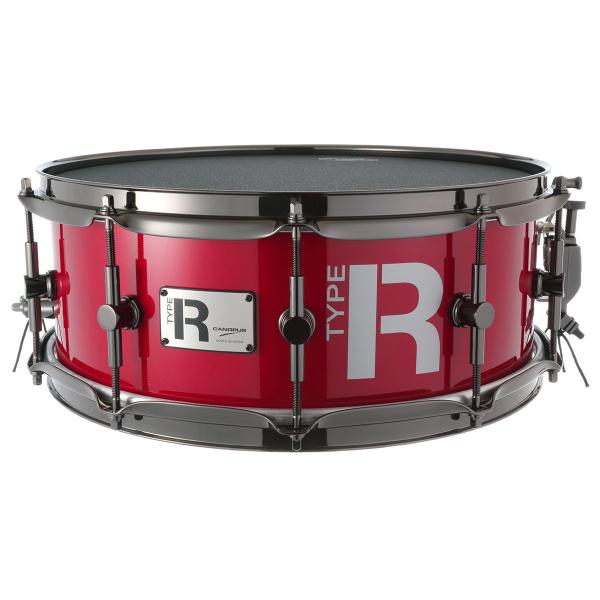 TYPE R スネアドラム 5.5x14 PH仕様 Cherry Metallic : 4511239071342