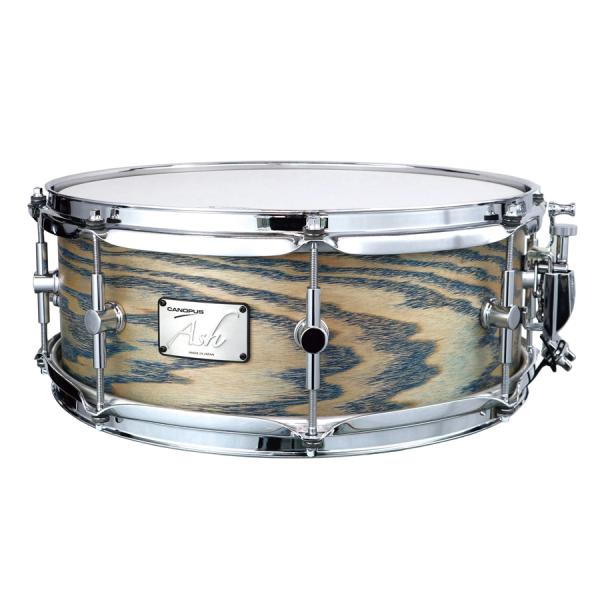 ASH Snare Drum 5.5x14 Ocean Storm Ash Oil