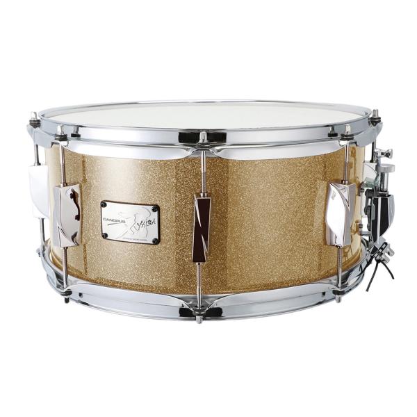 YAIBA2 Maple 6.5x14 Snare Champagne Sparkle LQ