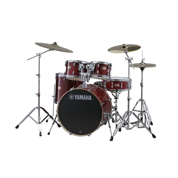 YAMAHA Stage Custom Birch 20"スタンダードセット クランベリーレッド SBP0F5CR