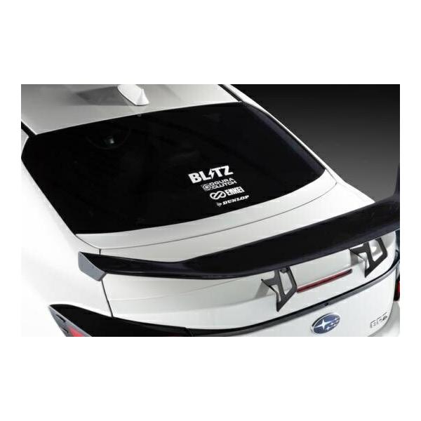 blitz88jp① BLITZ（ブリッツ） BRZ ZD8 リアウィンドウガーニッシュ FRP製 未塗装