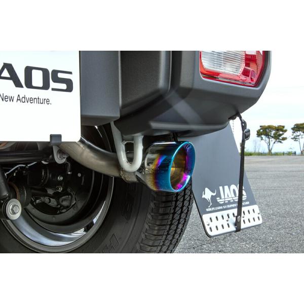 ジャオス ジムニー シエラ JB74 マフラー ZS TC チタンカラーテール