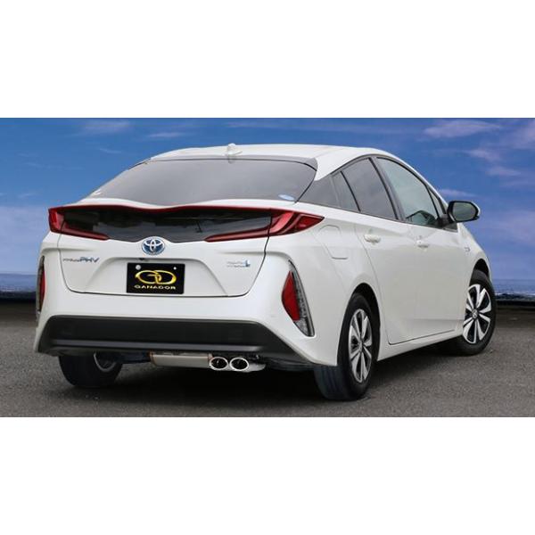 ガナドール プリウスPHV DLA-ZVW52 マフラー ステンレス製 PAE-080 