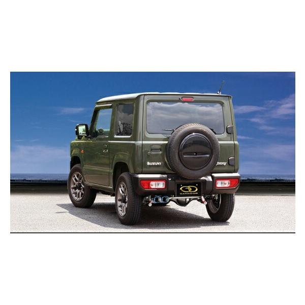 GANADOR（ガナドール） ジムニー 3BA-JB64W マフラー GDE-157QST