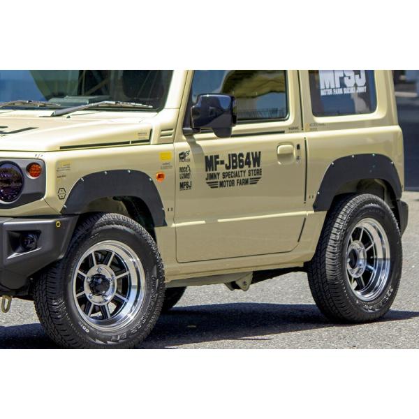 ジムニー　オーバーフェンダー9mm jb64 dolonco_mp-mh-001