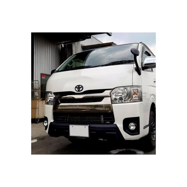 シルクロード ハイエース H200系 スプラッシュガード フロント シルクロード ハイエース H200系 スプラッシュガード フロント