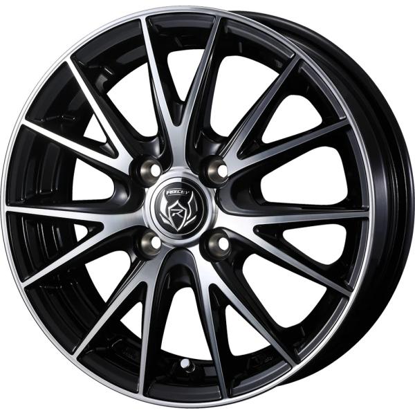 WEDS（ウェッズ） 14インチ 4H100 5.5J+38 4穴 ライツレー ブイエス