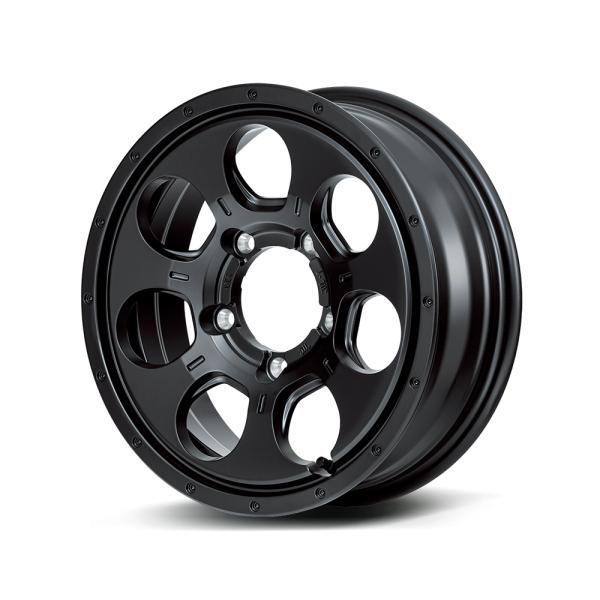 マルカサービス 16インチ 5H139.7 5.5J+22 5穴 マッド エージェント