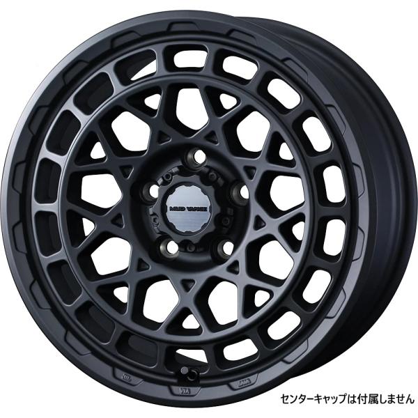 WEDS 16インチ 5H139.7 5.5J+22 5穴 マッドヴァンス タイプエム