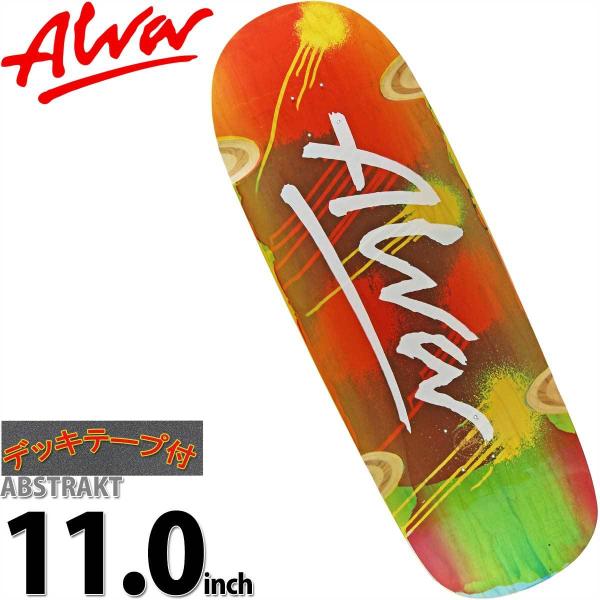 アルバ 11 インチ スケボー デッキ Alva Skateboard Abstrakt Tony