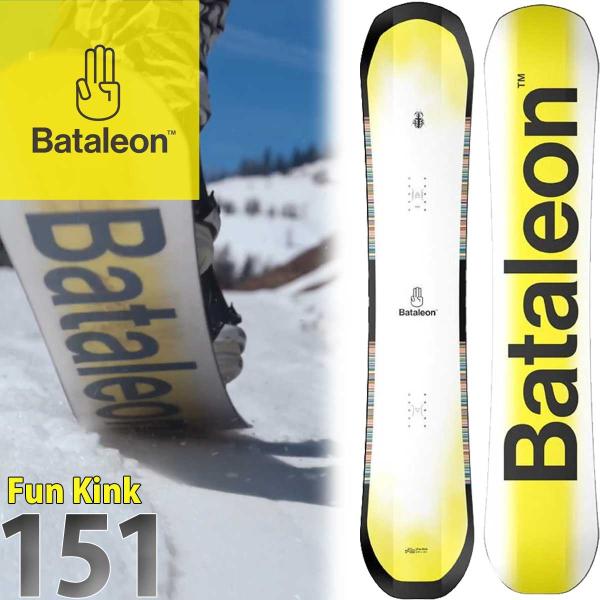 BATALEON バタレオン 151 ファンキンク スノーボード 板 BATALEON バタレオン 151 ファンキンク スノーボード 板