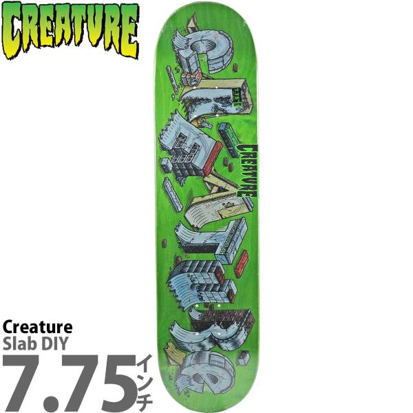 新品　CREATURE　デッキ　スケボー　スケートボード　7.75　クリーチャー cutback2_crea-122
