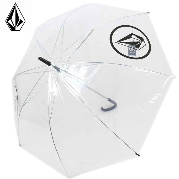 Volcom ボルコム ビニール傘 Circle Stone Vinyl Umbrella :d67117jc:カットバック スケートボード専門店 通販 Volcom ボルコム ビニール傘 Circle Stone Vinyl Umbrella