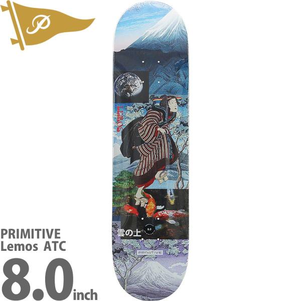 PRIMITIVE（プリミティブ） 8.0インチ スケボー デッキ Primitive