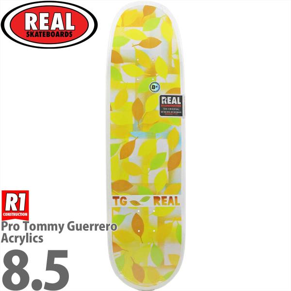 DELUXE リアル 8.5インチ スケボー デッキ Real Skateboards Pro
