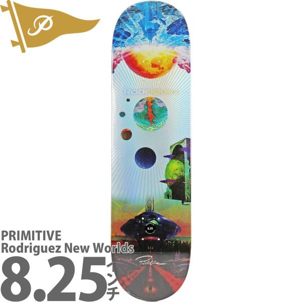 Primitive Rodriguez スケートボードデッキ 8.25インチ PRIMITIVE DECK プリミティブ デッキ PAUL RODRIGUEZ SAINT 8.25