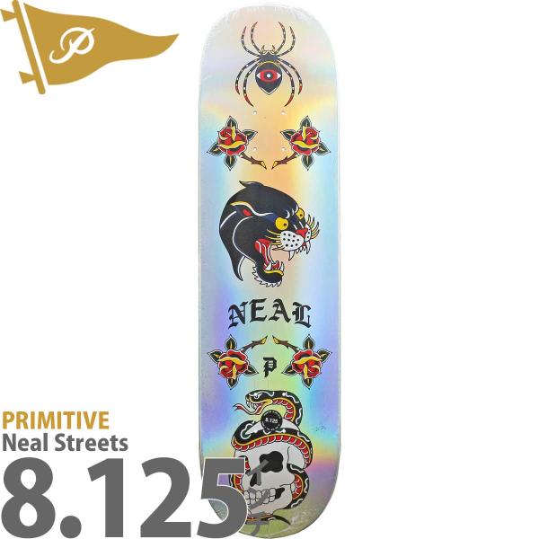 プリミティブ 8.125インチ スケボー デッキ Primitive Skateboards