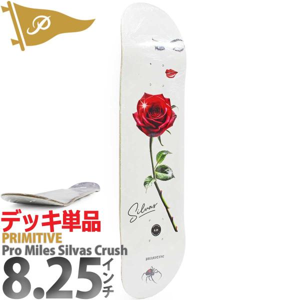 PRIMITIVE プリミティブ 8.25インチ スケボー デッキ Primitive