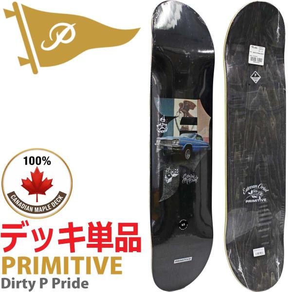 PRIMITIVE（プリミティブ） スケボー デッキ 8.0インチ Primitive