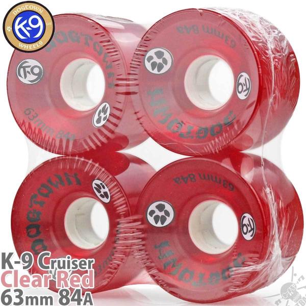 DOGTOWN Dogtown 63mm 84A スケボー ウィール K-9 Cruiser