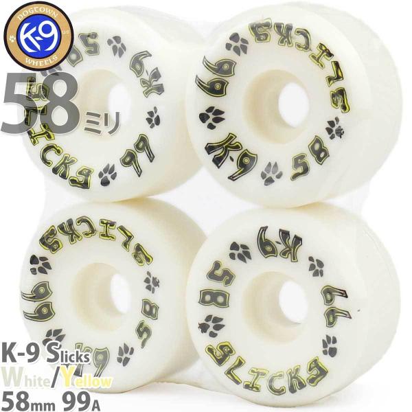 DOGTOWN Dogtown 58mm 99A スケボー ウィール K-9 Slicks Wheels