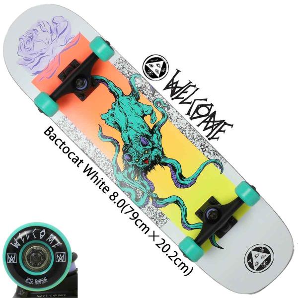 交換無料 スケボー スケートボード 純正コンプリート Welcome ウェルカム Sloth Bactocat Teddy Complete 7 75インチ 8インチ 完成品 初心者 Www Greenworms Org