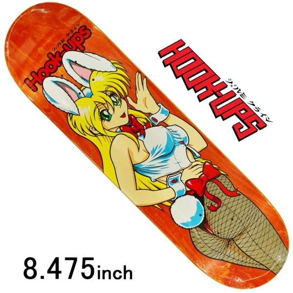 Hook Ups 8.475インチ スケボー デッキ フックアップス スケートボード