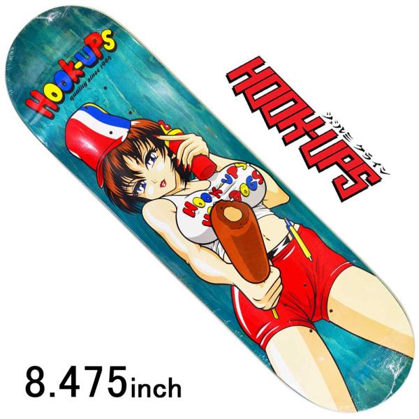 Hook Ups 8.475インチ スケボー デッキ フックアップス スケート Hook Ups 8.475インチ スケボー デッキ フックアップス スケート