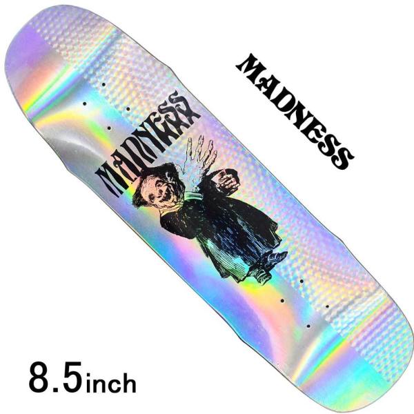 マッドネス 8.5 インチ スケボー デッキ Madness Skateboards Back Hand Holo スケートボード 板 人気 ブランド  オールドスクール かっこいい :mad-113:スケートボード専門店カットバック - 通販 - Yahoo!ショッピング