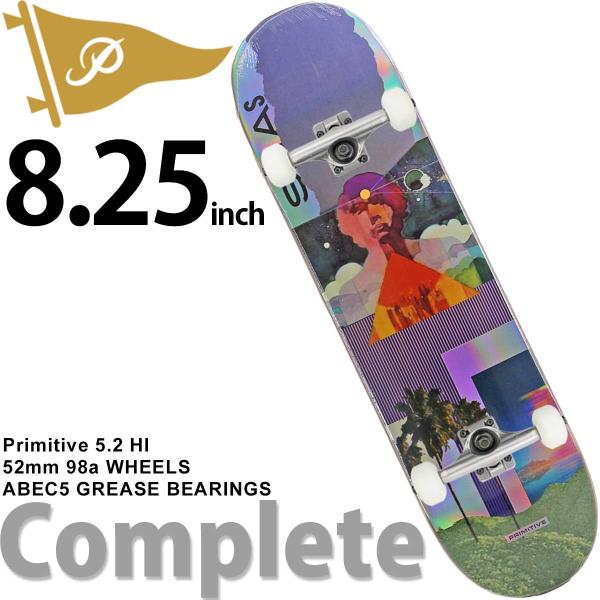 Primitive 8.25　スケボー　コンプリート PRIMITIVE プリミティブ 8.25インチ スケボー 純正コンプリート