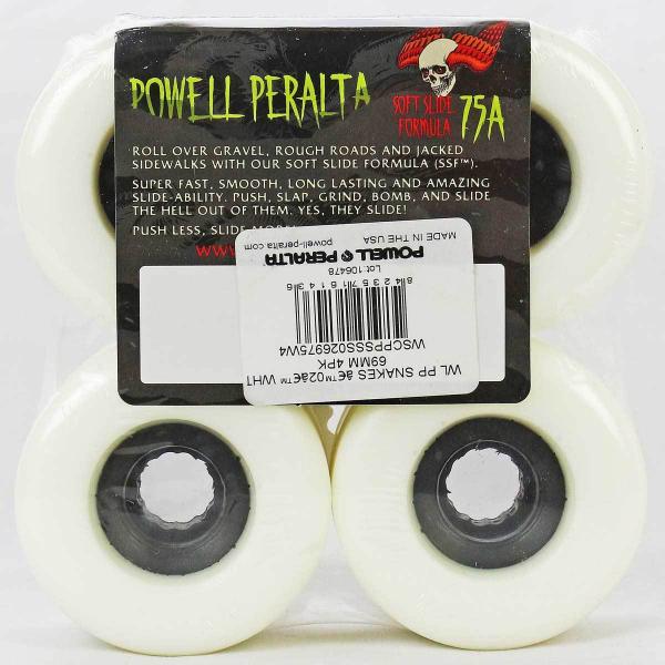 powell peralta パウエルペラルタ　スネーク69mm75a Powell Peralta Snakes 69mm 75a Wheels Green - CalStreets
