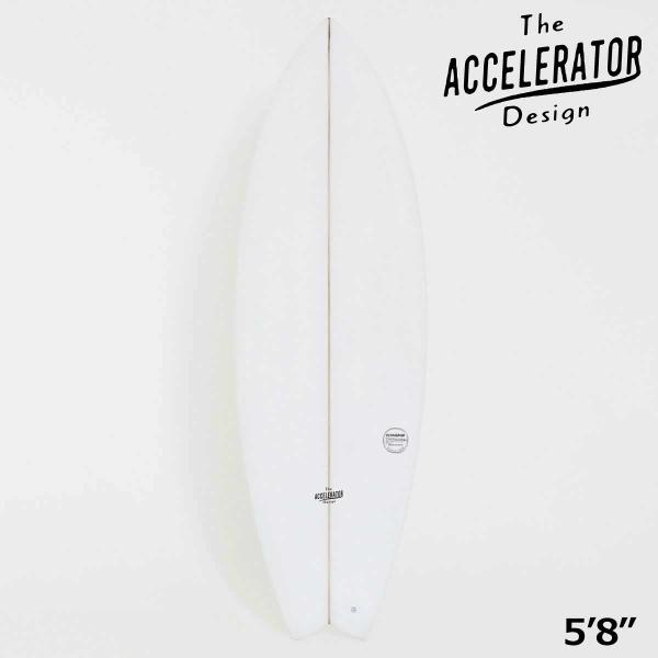 ブランド The Accelerator Design  アクセルレーター    商品名  PU 5'8" Flying Fish フライングフィッシュ クリア トライフィン FCSII タイプ FCS2トライフィンセット 商品説明 超小波...