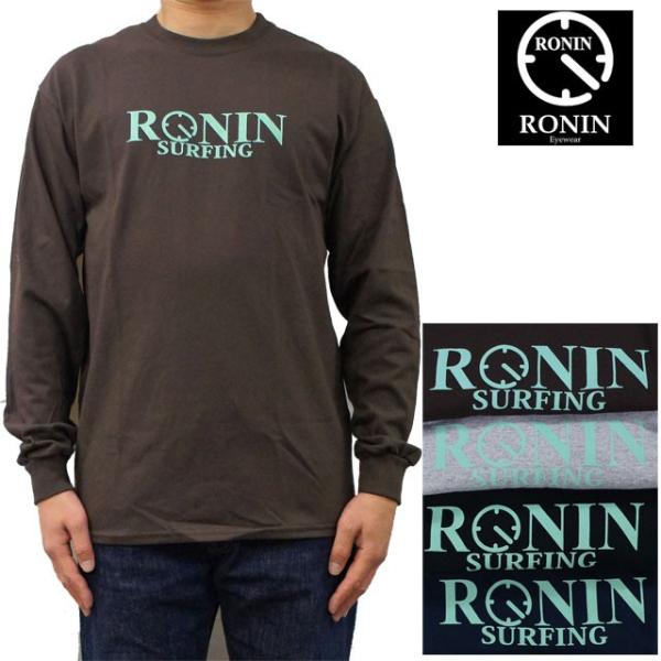 Ronin Eyewear ( jACEFA[ )Surf Logo Longsleeve Tee ( XP[g{[h XP{[ T[tB SK8 n[hEFA Xq Lbv jACEFA[ SU