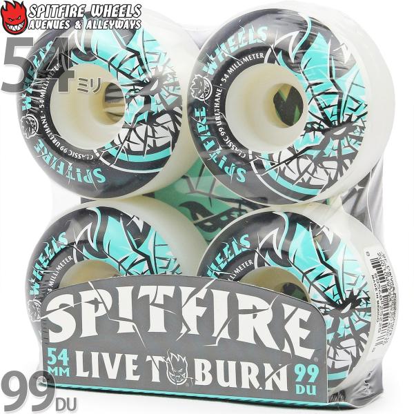 【新同】SPITFIRE BRADLEY ウィール 99A 4個セット Spitfire Formula Four Kevin Bradley After Midnight 53mm 99a