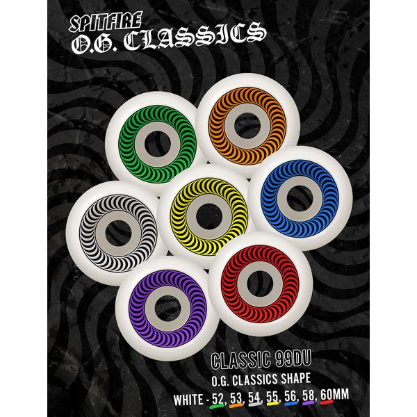 SPITFIRE スピットファイア ウィール 52㎜ 99D CLASSIC crass_sw0273