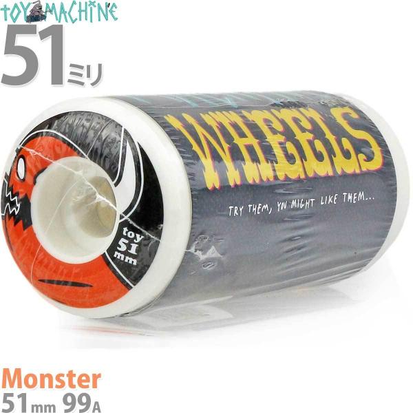XP{[EB[ 51mm 99a gC}V[ n[h X^[ Toy Machine  Monster Skateboard Hard Wheels XP[g{[h XP{[q EB[