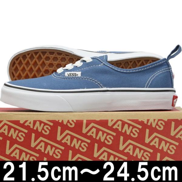 oY VANS Kids Authentic Elastic Lace Nvy/Tru wht I[ZeBbN C V[Y LbY q