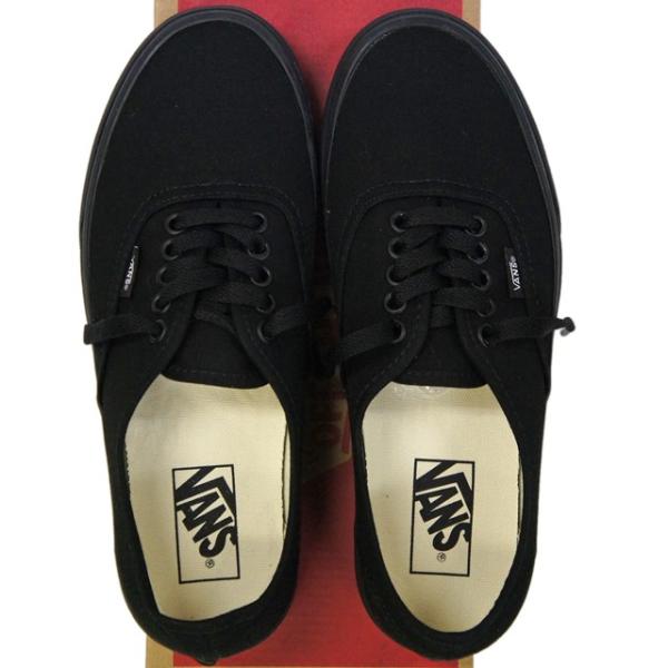VANS USA企画 バンズ オーセンティック Vans Authentic BLK/BLK