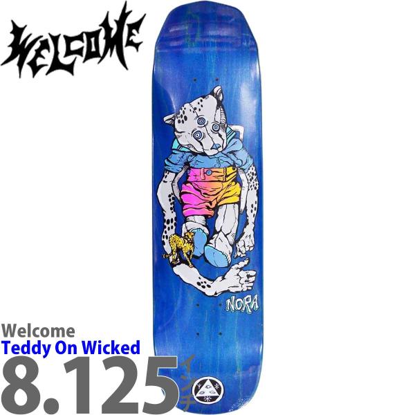 ウェルカム 8.125インチ スケボー デッキ Welcome Skateboards Pro